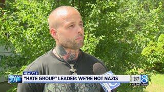 ‘Witch hunt:’ Leader denies group is neo-Nazi