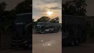 CHEGADA ESPETACULAR NA RODOVIÁRIA DE MARINGÁ: Movimentação dos ônibus Marcopolo G8 Volvo da Garcia.