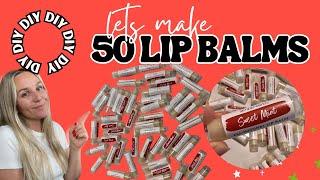 Make 50 lip balms in 1 hour with This DIY Lip Balm Kit!