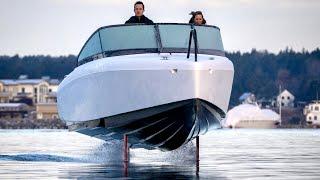 €330,000 hydrofoiling electric boat ride! : Candela C-8