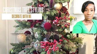 How to Create a Designer Inspired Christmas Tree|Decorate with Me|Christmas 2024