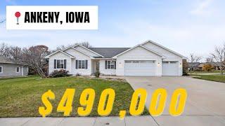 MOVIE THEATRE, POOL, AND GYM?! ANKENY HOME FOR SALE