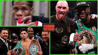 FANNON LIVE: TYSON FURY CLOWNS DEONTAY WILDER, WBC "ORDERS" HANEY V GARCIA?