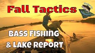 The best Fall Bass Fishing Tactics,  Headwaters Lakes Fishing