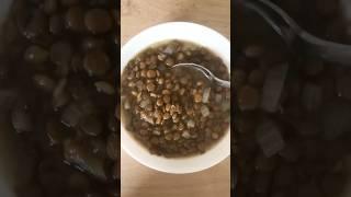 Let’s make a lazy day lentil soup.