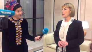 Minister Pusić on meeting with Turkmen Parliament Speaker