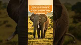 The elephant does not tremble at the lion’s roar! | African Folktales