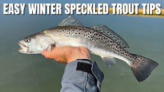 Quickest & Easiest Way To Find Speckled Trout In Winter