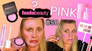 PINK MAKE-UP | hudabeauty easy Bake UBE Birthday cake | Blush Filter UBE cream