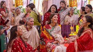 Jaya Bachchan, Shweta Bachchan, Rani Mukherji Gossip and Unseen Moment at Durga Puja 2024