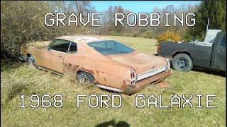 Grave Robbing a 1968 Ford Galaxie from the Junk Yard - How hard could it be?