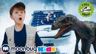 Dinosaurs & Jurassic World at Universal Studios Hollywood! - Kids Show | MOONBUG KIDS - Superheroes