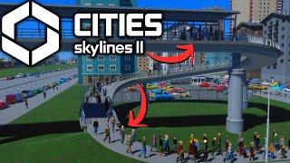 So baust du funktionierende Fußgängerbrücken in Cities: Skylines 2! [Guide | deutsch]