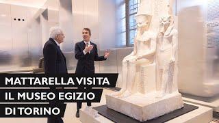 Il Presidente Mattarella in visita al Museo Egizio di Torino