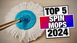 Top 5 - Best Spin Mops for Hassle Free Cleaning and Spotless Floors in 2024