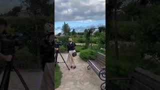 За кадром. Важные гости приехали в Губино. Дни Достоевского в Оптиной Пустыни. 2022