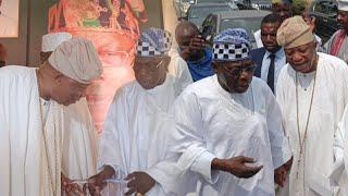 UNBELIEVABLE: SEE HOW OLUSEGUN OBASANJO HONOR ADEBUTU KENSINGTON (BABA-IJEBU) ON HIS 88TH BIRTHDAY