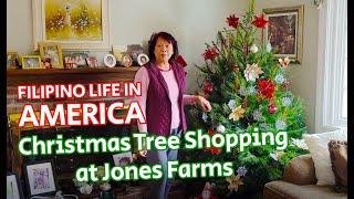 Christmas Tree Shopping at Jones Farms CT