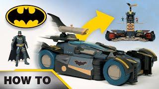 How to assemble the Ultimate Transforming Batmobile!