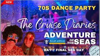 The BEST 70s Night Experience on Royal Caribbean Adventure of the Seas