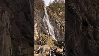 Waterfalls of Snowdonia 󠁧󠁢󠁷󠁬󠁳󠁿 Swallow Falls & Aber Falls  #waterfall #travel #shorts