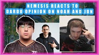 Nemesis Reacts to DARDO Opinion on FNC NOAH and JUN 