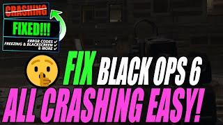 Fix Black Ops 6 Errors, Crashing, Freezing & Not Starting On PC!