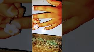 diy cute ring with clay art by aditi gupta #artbyaditi #youtubeshort# @DIYAditiSah86