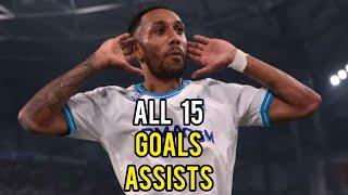 Pierre-Emerick Aubameyang • All 15 Goals & Assists 23/24