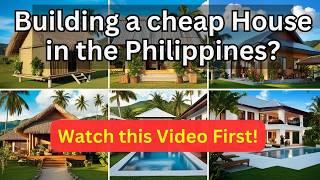 Building a Cheap House in the Philippines