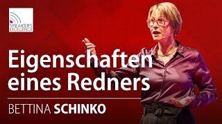 Was macht einen guten Redner aus | Bettina Schinko