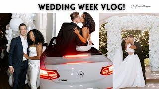 MY WEDDING WEEK VLOG in DALLAS 2022! REHEARSAL DINNER, WEDDING DAY, & MORE!