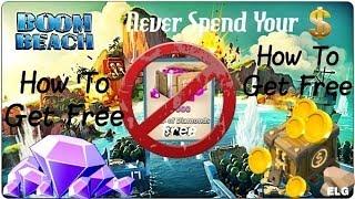Boom Beach How To Get Free Diamonds - How To Get Loot - For Beginners