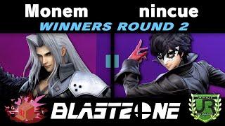 Monem (Sephiroth) vs nincue (Joker) Blast Zone 93 WINNERS ROUND 2