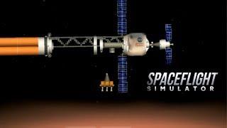 Mars Constellation / SLS Manned Mission To Mars IN Spaceflight Simulator