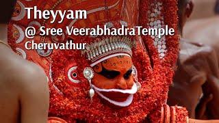 Theyyam @ Cheruvathur Sree Veerabhadra Temple | Kerala Theyyam Festivals