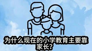 今日话题，为什么现在的小学教育主要靠家长