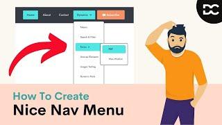 How to Create An Elegant Navigation Menu with Nice Dropdown using Elementor