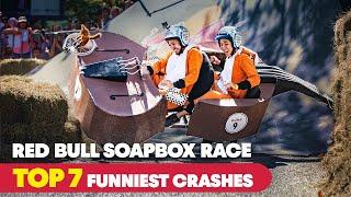 Try NOT To Laugh At Soapbox's Funniest Crashes   | Red Bull Soapbox Race