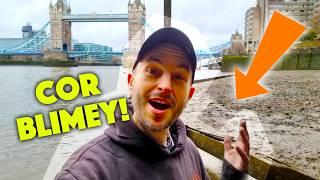 EPIC Mudlarking finds under TOWER BRIDGE London!