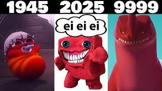 oi oi oi red larva vs e e ei i'm on vacation Evolution