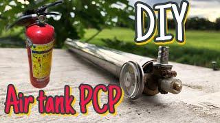 PCP AIRGUN TANK 400 psi (fire extinguisher to PCP air tank cylinder) EP2