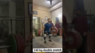 140kg snatch + hang snatch by Vikas thakur | INDIAN WEIGHTLIFTER | SNATCH | OLYMPIC WEIGHTLIFTING