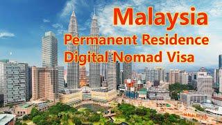 Malaysia Permanent Residence #Digital Nomad Visa #Malaysia#PR#immigration#Pension