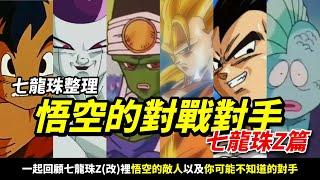 【七龍珠整理】 悟空的對手 七龍珠Z篇 帶你回顧悟空那些強勁的敵人 以及你可能不知道的對手