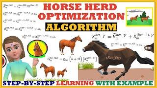 Horse Herd Optimization Algorithm @Ritika xRay Pixy