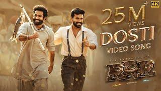 Dosti Full Video Song (Telugu) | RRR | NTR, Ram Charan | MM Keeravaani | SS Rajamouli