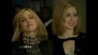 Access Hollywood on Madonna and Lola at Versace exhibition 2002