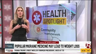 Health Spotlight: Popular migraine medicine may lead to weight loss
