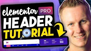 Elementor Pro Header Tutorial